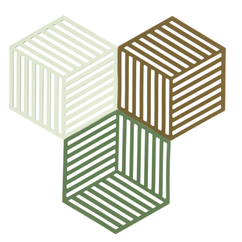Hexagon Bordskåner 3 stk.