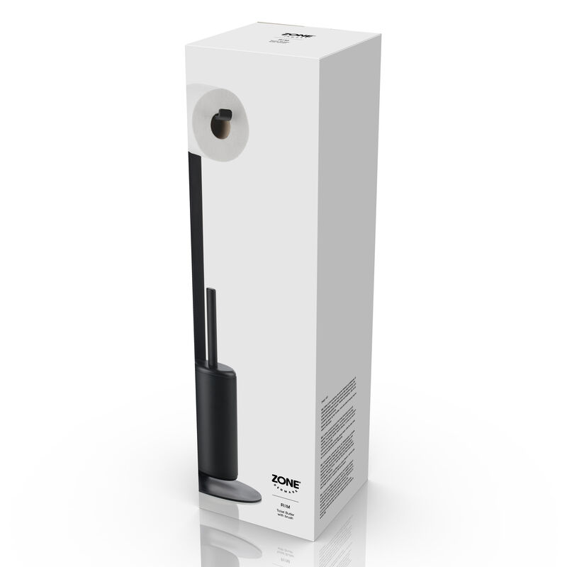 Rim Toilet Butler with Brush