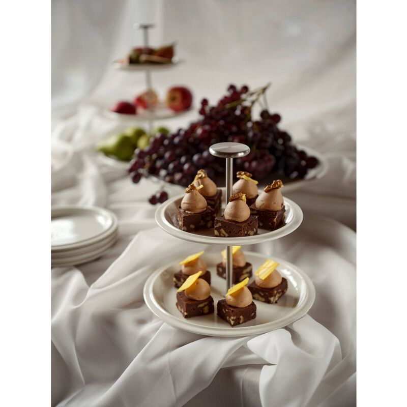Eau Serving stand, 2-tier