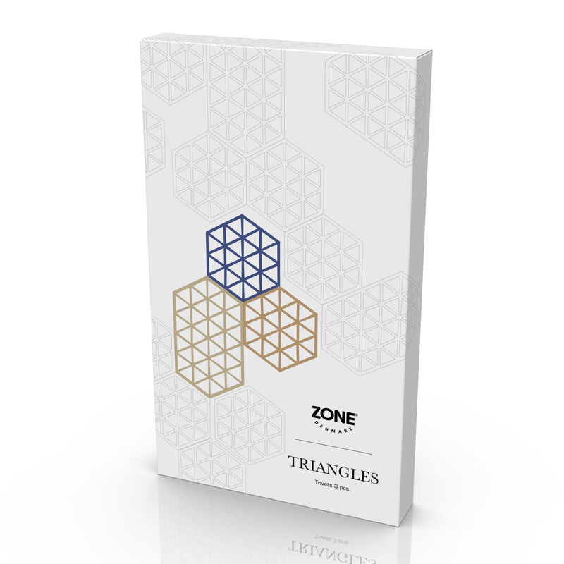 Triangles Trivet 3 pcs