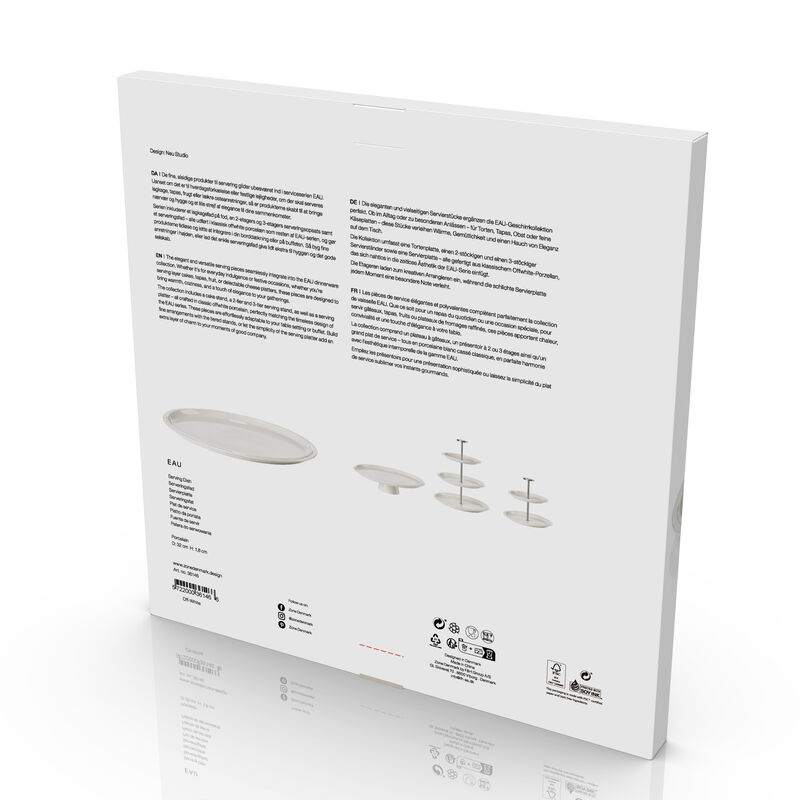 Eau Servierplatte Eau Servierplatte