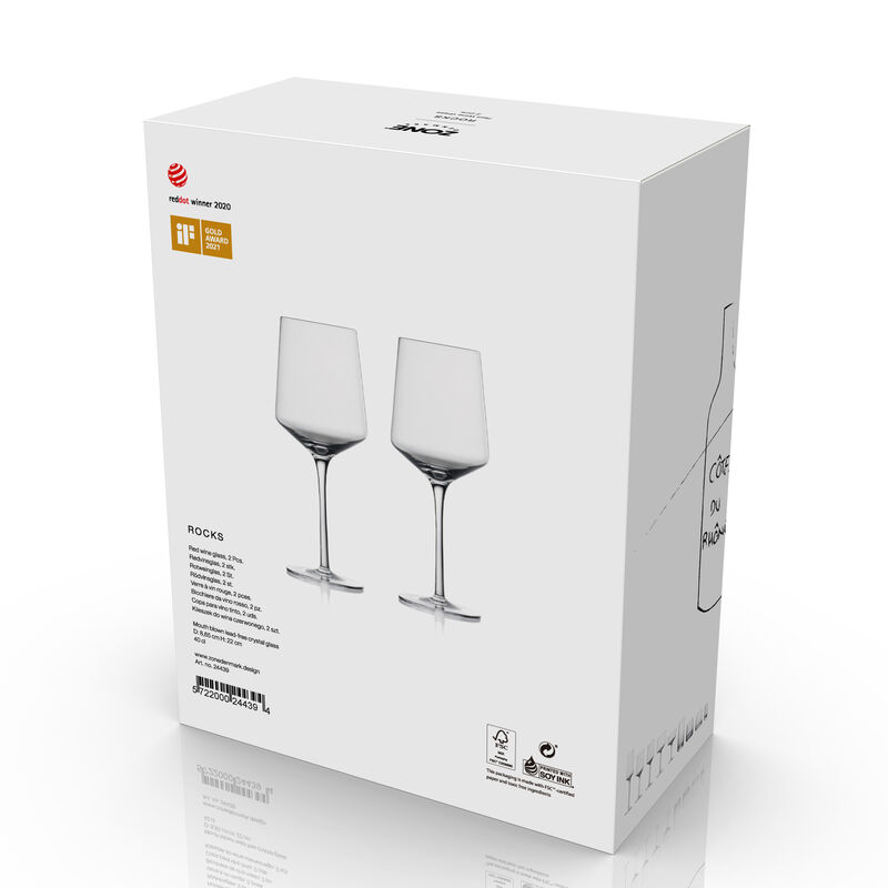 Rocks Rotweinglas 2 Stck.