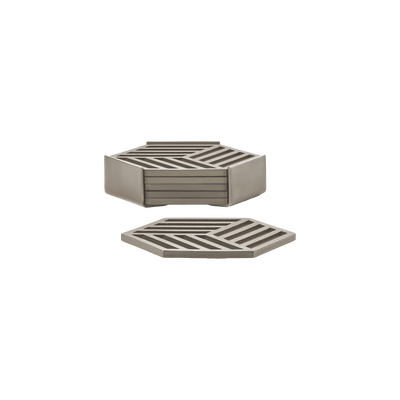 Hexagon Dessous de verre 6 pces