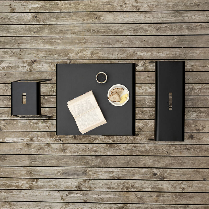 A-Bench Outdoor Bank mit Ablage