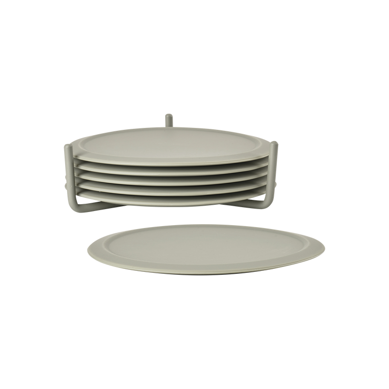 Singles Glasuntersetzer 6 Stck.