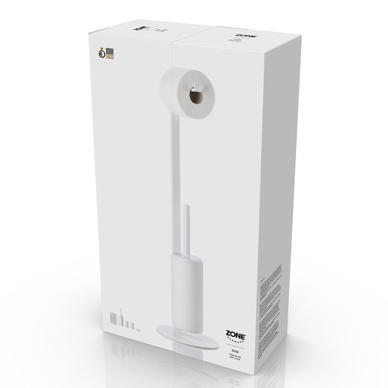 Rim Toilet Butler with Brush