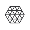 Zone Denmark Triangles Untersetzer