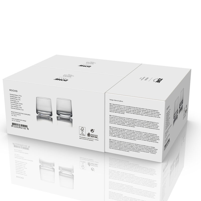 Rocks Wideball Glas 2 stk.