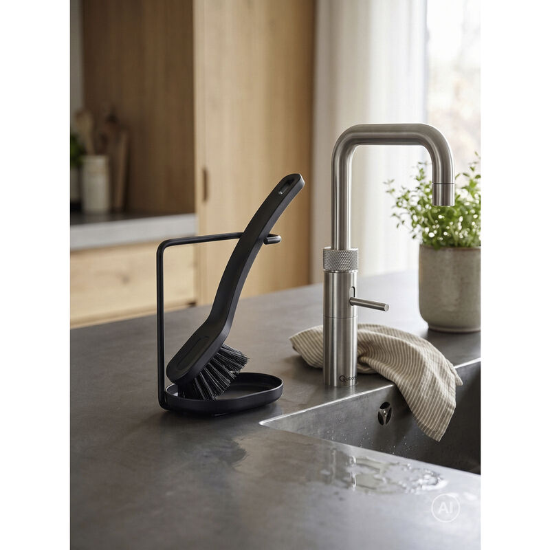 Singles Dish brush with stand 2 parts