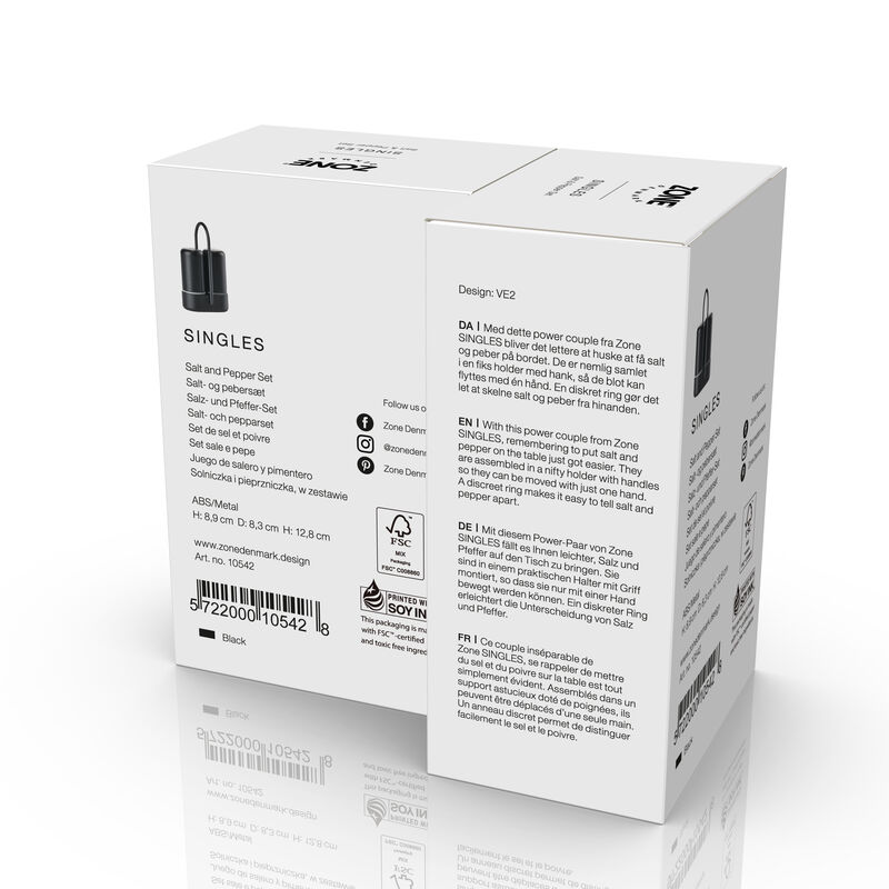 Singles Salt and pepper set