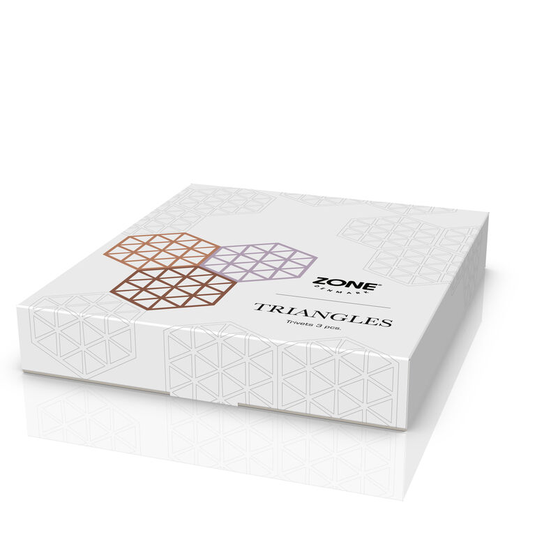 Triangles Trivet 3 pcs