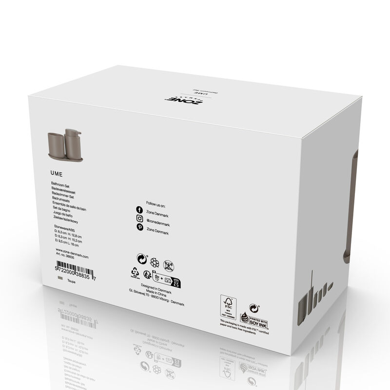 Ume Bathroom set 3 parts