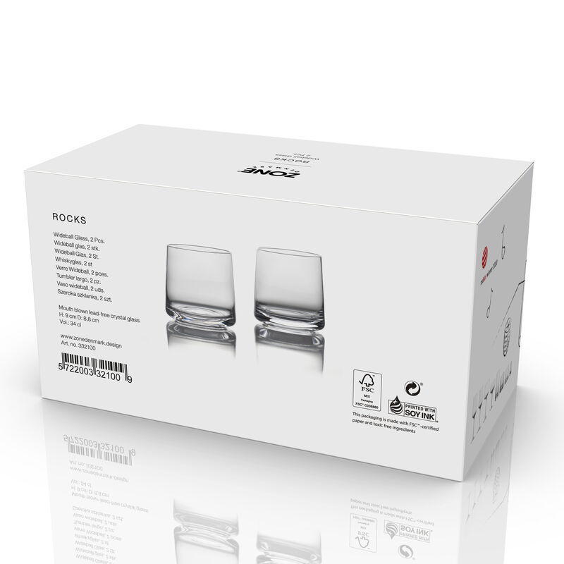 Rocks Wideball Glas 2 Stck. Rocks Wideball Glas 2 Stck.