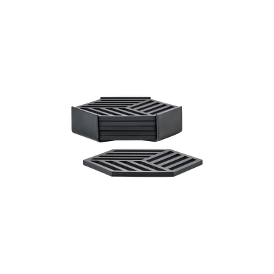 Hexagon Glasbrikker 6 stk.