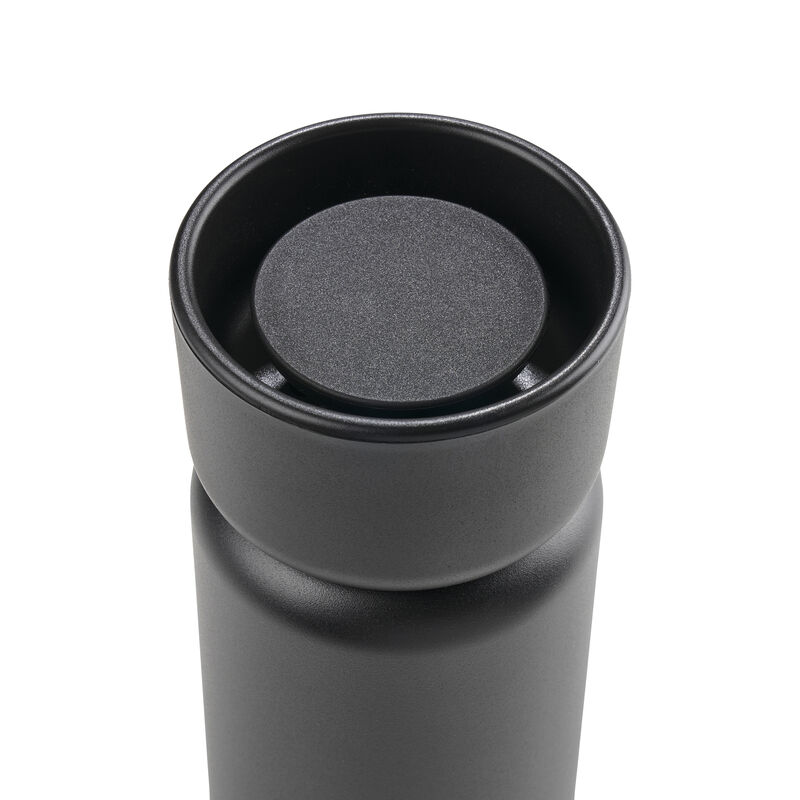 Singles Thermobecher mit zwei Deckeln