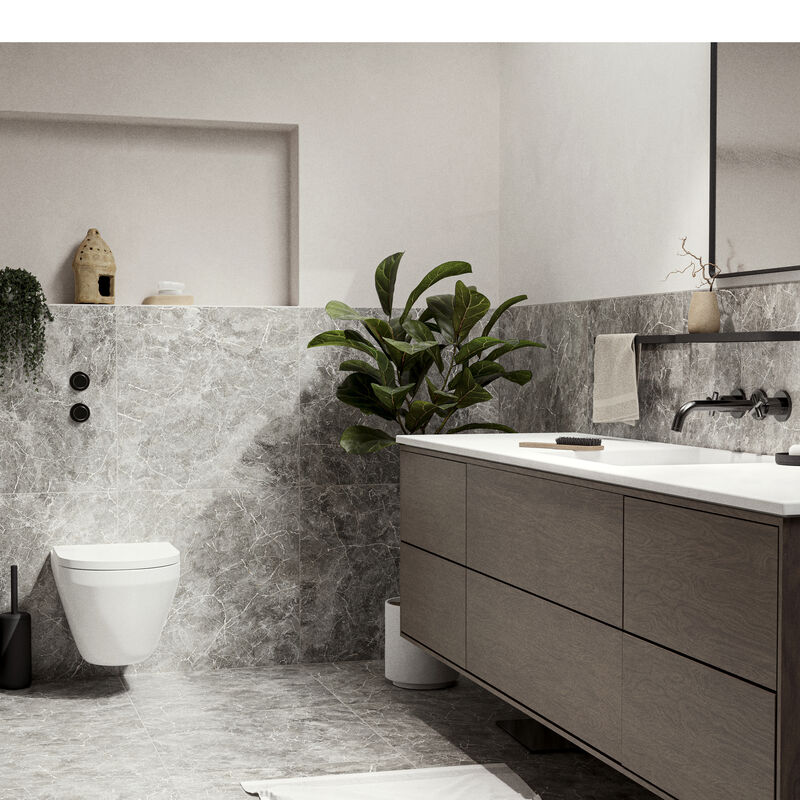 Rim Toilet roll holder
