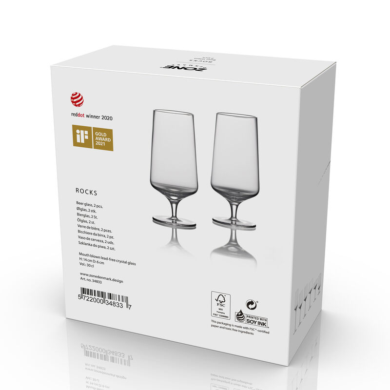 Rocks Verre de bière 2 pces Rocks Verre de bière 2 pces