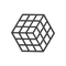 Zone Denmark Cube Untersetzer