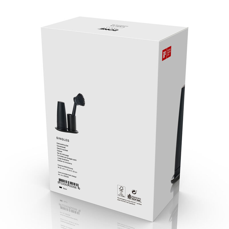 Singles Geschirrsp&uuml;lset 3 Teile