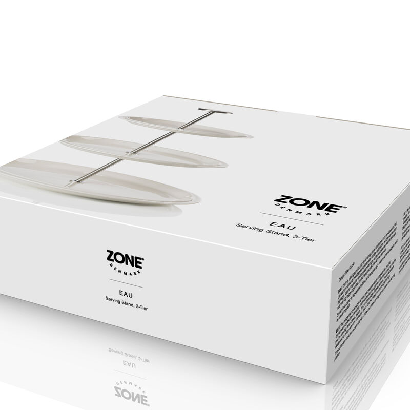 Eau Serving stand, 3-tier