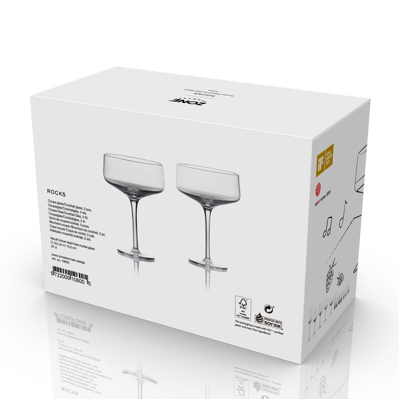 Rocks Coupe/Cocktailglas 2 stk.