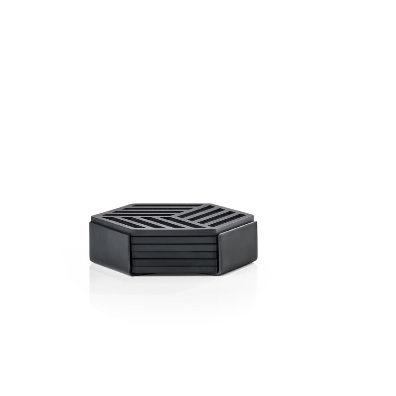 Hexagon Glasbrikker 6 stk.