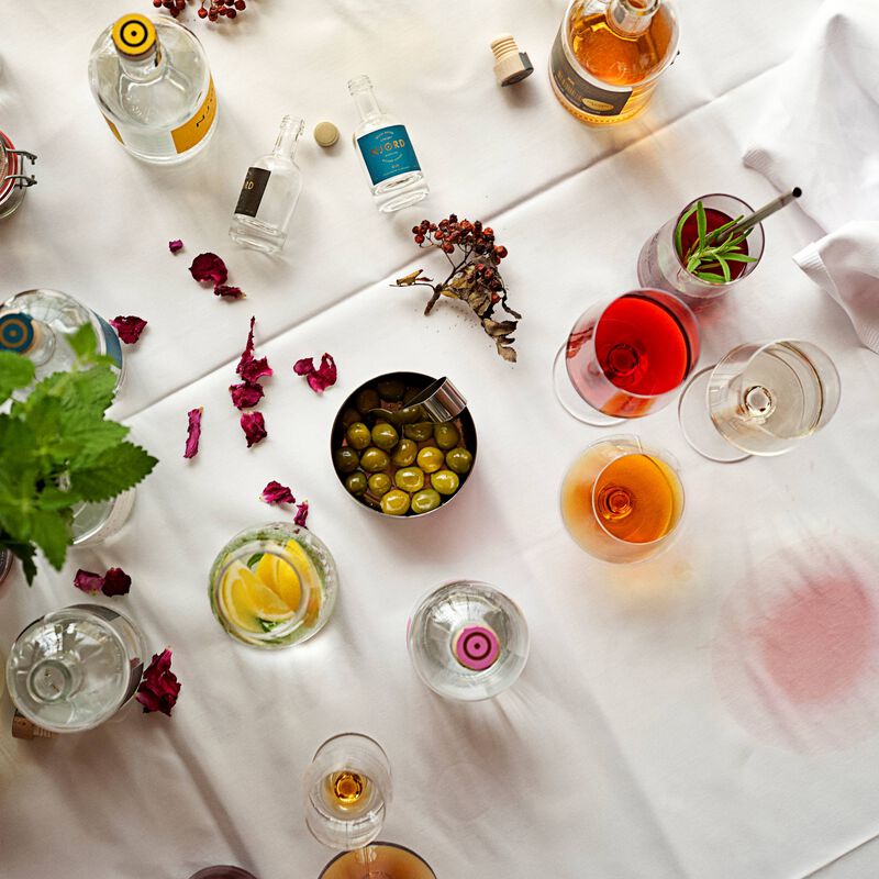 Rocks Bol à dégustation av. cuillère 2 pieces