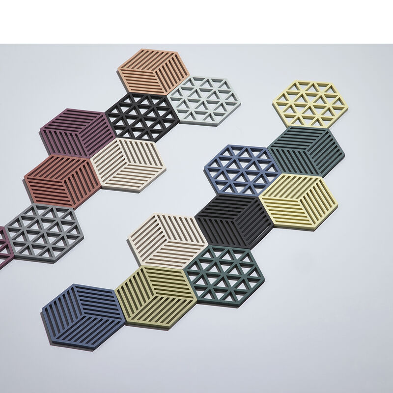 Hexagon Bordsk&aring;ner