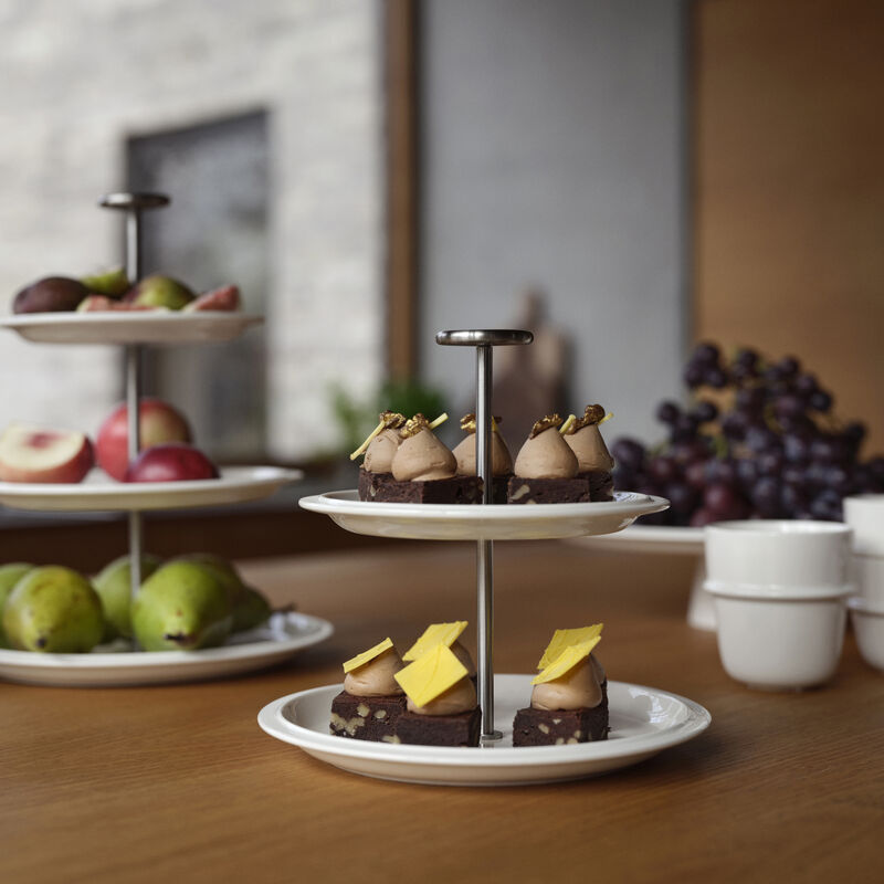 Eau Serving stand, 2-tier