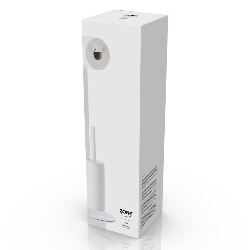 Rim Toilet Butler with Brush