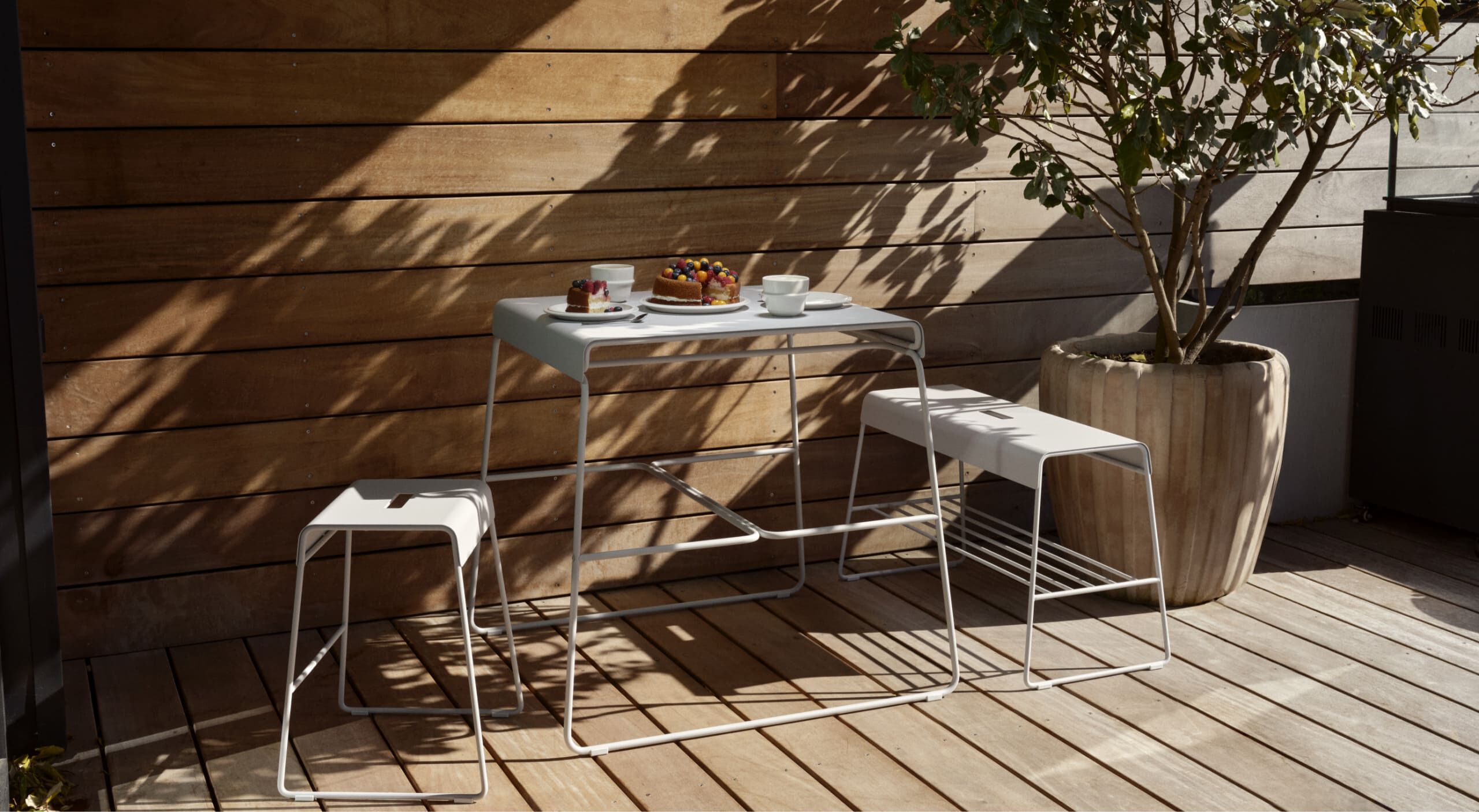 <span style="font-size: 50%; font-family: 'NeueHelveticaPro75';">A-COLLECTION:</span> <br><span style="text-transform: initial; font-family: 'NeueHelveticaPro75';">Style meets hygge</span><br> <span style="font-size: 65%; text-transform: initial; font-family: 'NeueHelveticaPro75';">Café atmosphere wherever you like it</span>