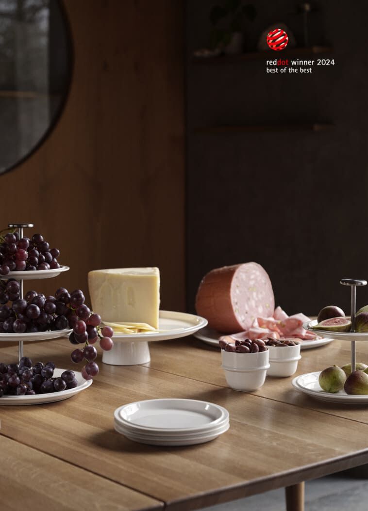 <span style="font-size: 50%; ">EAU TABLEWARE:</span> <br><span style="text-transform: initial;">Die Essenz von guter Gesellschaft</span><br> <span style="font-size: 65%; text-transform: initial;">Schön servieren – für große und kleine Momente</span> <span style="font-size: 50%; ">EAU TABLEWARE:</span> <br><span style="text-transform: initial;">Die Essenz von guter Gesellschaft</span><br> <span style="font-size: 65%; text-transform: initial;">Schön servieren – für große und kleine Momente</span>
